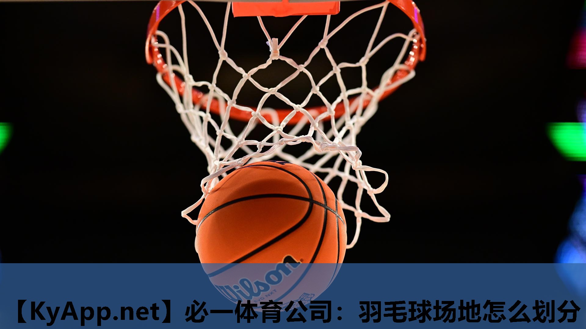 必一体育公司：羽毛球场地怎么划分
