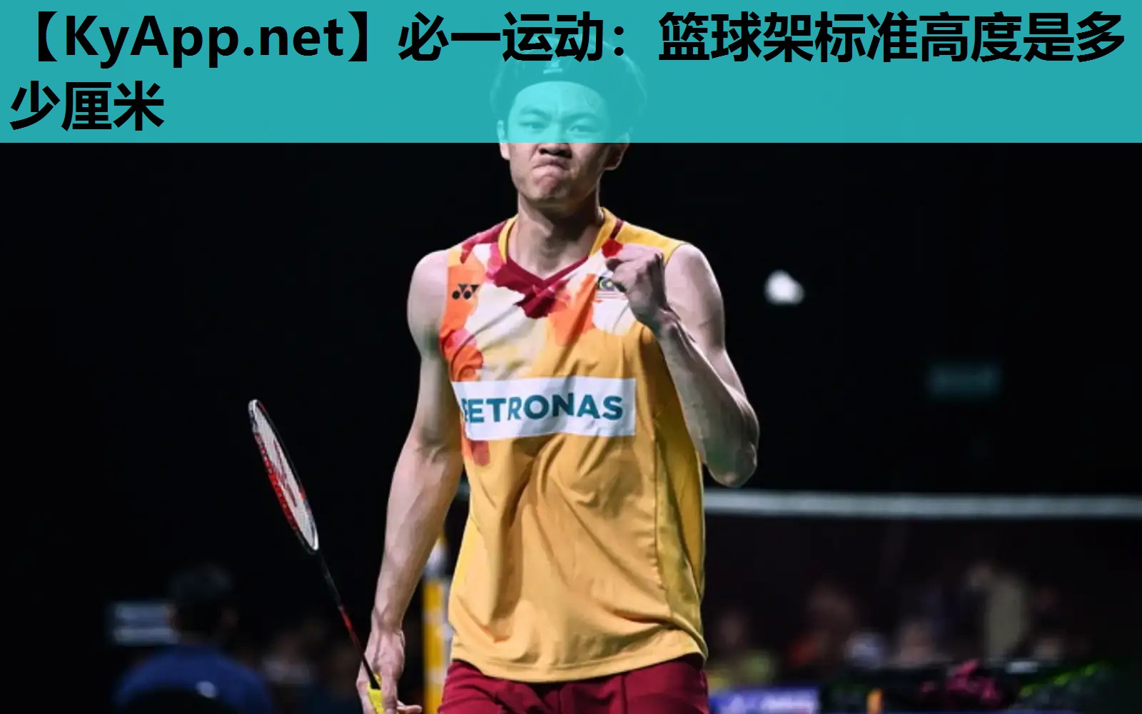 必一运动：篮球架标准高度是多少厘米